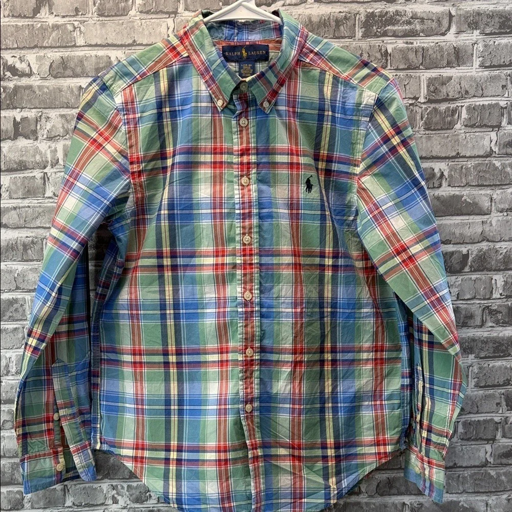Boy's Ralph Lauren Multicolor Plaid‎ Shirt